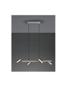 Sospensione 4 Faretti Spot GU10 Orientabili Marley Nichel Trio Lighting