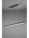 Sospensione Agano Nero Led 18w Touch Dimmerabile Trio Lighting