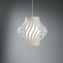 Sospensione Bianco in Plastica Bianco Cm. 40 x 39h