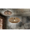 Sospensione Casa Vacanza Paralume Fibre Naturali Hedda Trio Lighting