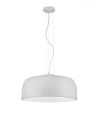 Sospensione Cucina Moderna Calotta Metallica 4 Luci Baron Bianco Trio Lighting