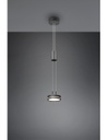 Sospensione Disco Pendente Led Integrato Franklin Antracite Trio Lighting