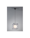 Sospensione Gabbia 1xE27 Nero Opaco Trio Lighting