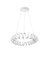 Sospensione Led Curl Ricciolo Bianco per Soggiorno Trio Lighting
