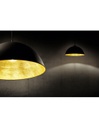 Sospensione Moderna Romino II Nero Oro Ø50 cm 1xE27 Trio Lighting