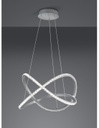 Sospensione Moderna Rubin Led Dimmerabile RGB Effetto Cristallo Ø50 cm Trio Lighting