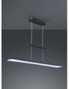 Sospensione Moderna Smash Led Dimmerabile Nero L100 cm Trio Lighting