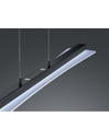Sospensione Moderna Smash Led Dimmerabile Nero L100 cm Trio Lighting