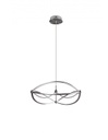 Sospensione Moerna Led 42 w Charivari Ellissi Nichel Trio Lighting