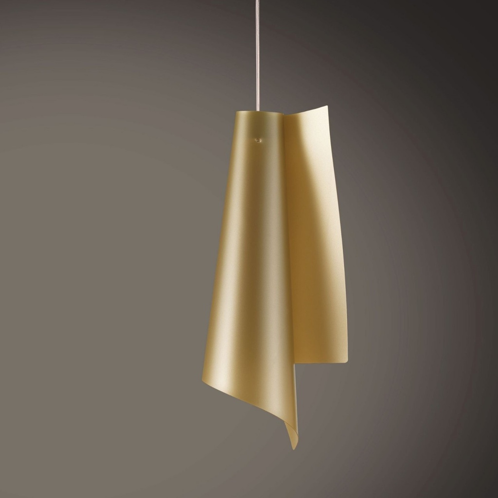 Sospensione New Gold in Metallo Cromato Cm. 27 x 68h