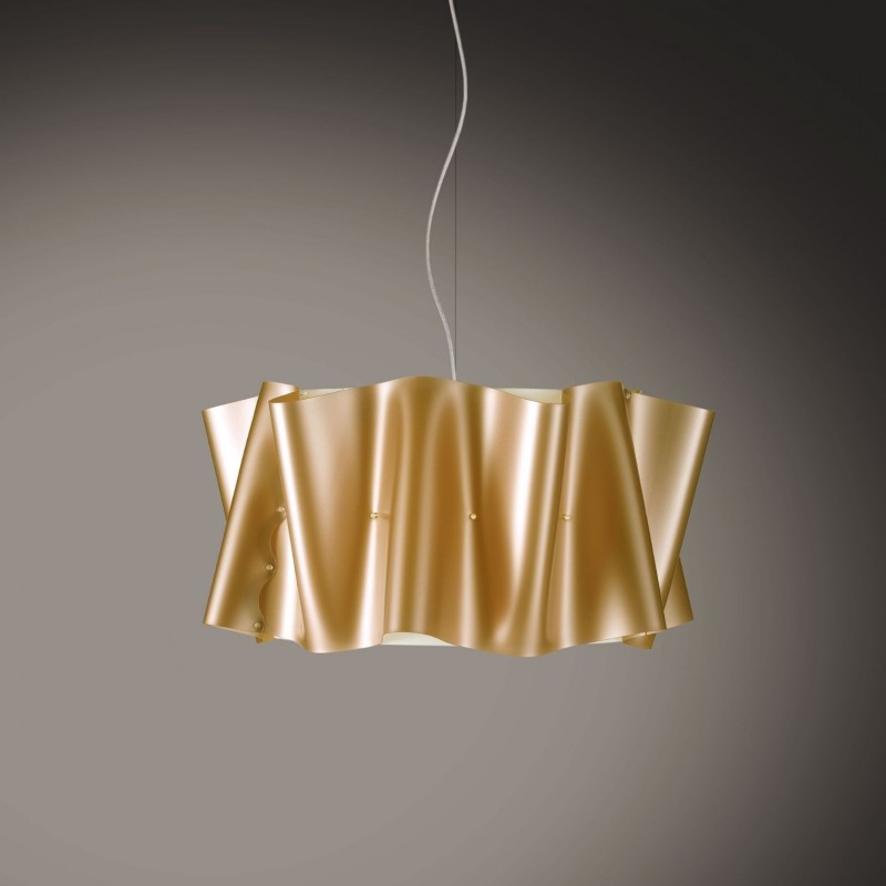Sospensione New Gold in Metallo Cromato Cm. 50 x 27h