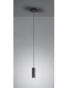 Sospensione Pendel Cilindro GU10 Marley Nero Trio Lighting