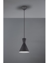 Sospensione Per Isola Enzo Doppio Cono Nero Trio Lighting