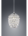 Sospensione Petty Grappolo Gemme Cromo Ø20 cm Trio Lighting