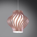 Sospensione Pink Metal in Plastica Bianco Cm. 40 x 39h
