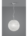 Sospensione Sweety 1xE27 Nichel E Acrilico Ø40 cm Trio Lighting