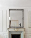 Specchio Miro C-C Argento 90X120