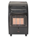Stufa Infrarossi a Gas 4.2kW - Bruciatore GPL con Parabola Riflettente Smaltata e Griglia Protezione