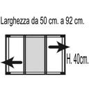 TELESIO 50X40 BIANCO