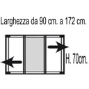 TELESIO 90X70 BIANCO