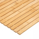 Tappeto da bagno in bamboo naturale 60x40 cm