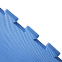 Tappeto tappetino puzzle morbido per piscina 60x60x0.8 blu