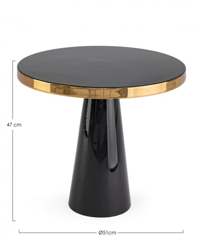 Tavolino Nandika Nero D51  