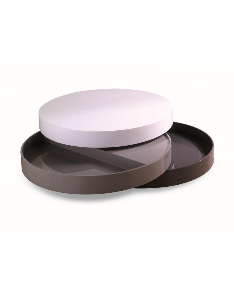 Tavolino 90 x 90 x 32h - Twist 1 