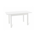 Tavolo allungabile Bianco Frassinato in legno nobilitato cm 70x110-150