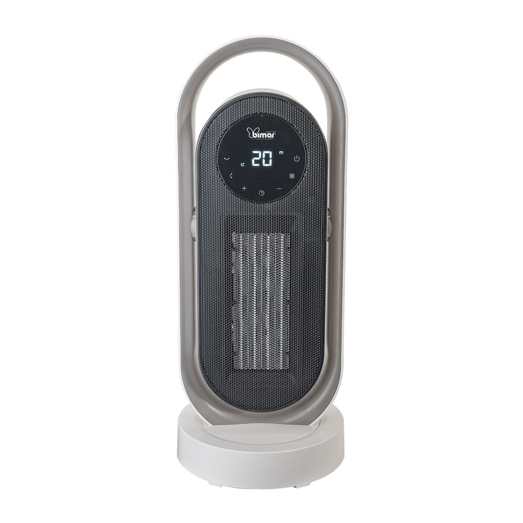 Termoventilatore PTC a Colonna 3D Elettronico - Potenza Regolabile, Oscillazione Automatica, Telecomando - 203x530x203 mm