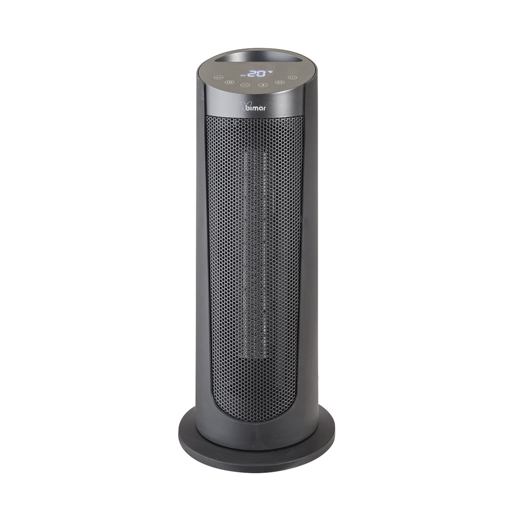 Termoventilatore PTC a Colonna con Wi-Fi - Potenza Regolabile, Controllo Vocale e Timer - Dimensioni: 185x450x185 mm