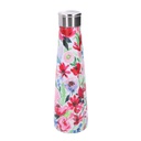 Thermos acciaio fiori rosa tondo 0,5L cm4,5x7h25