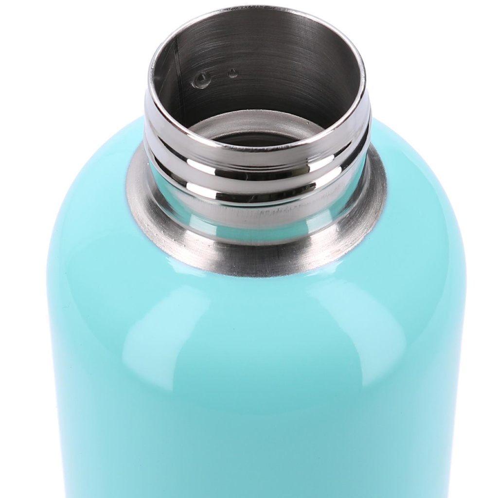 Thermos acciaio azzurro tondo 0,5L cm7,5x3,5h22,5