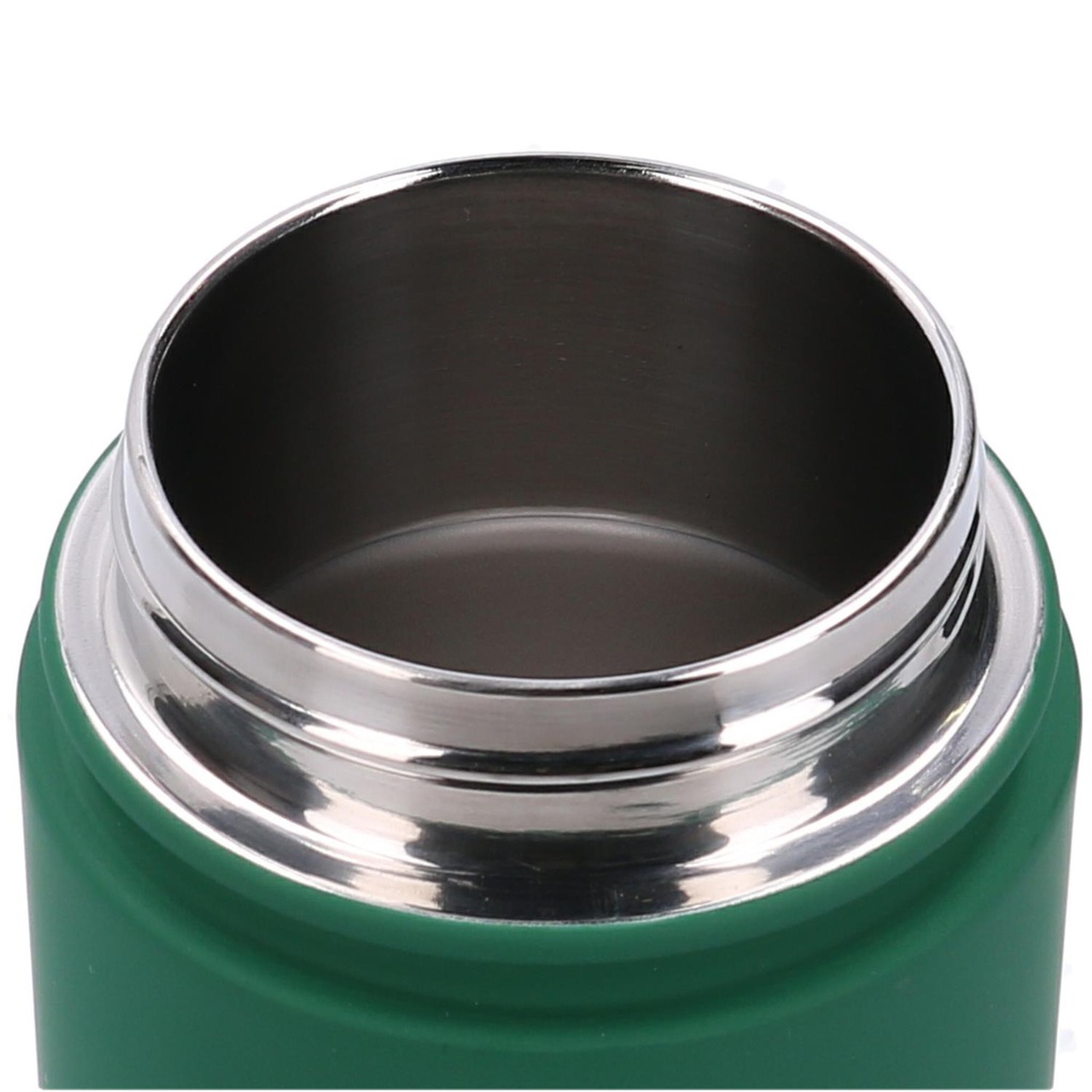 Thermos acciaio fiori rosa tondo 0,5L cm5,5x11h23