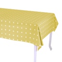 Tovaglia pop pois lime rettangolare cm140x240