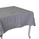 Tovaglia tessuto stile 12 beige cm140x320