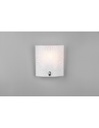 Applique Parete Moderna Vetro Trasparente Elisa 1xE27 Trio Lighting