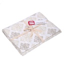 Tovaglia venice brocade bianco rettangolare cm140x240