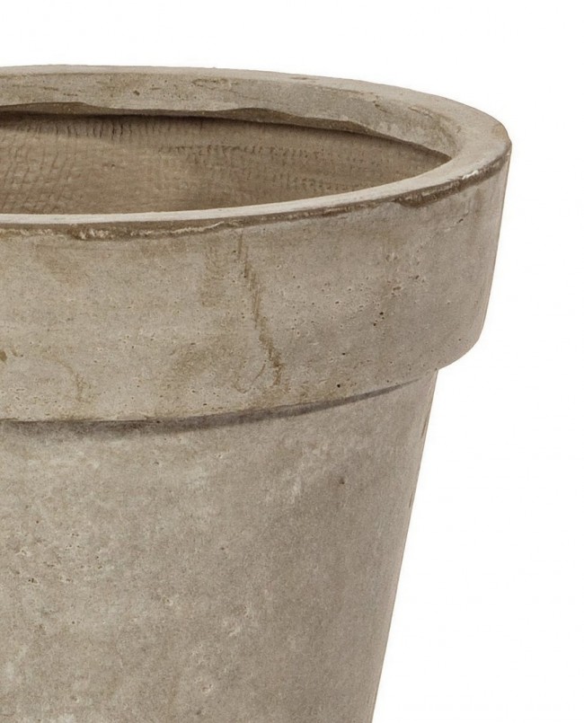 Vaso Cement Classico Sabbia 38H  