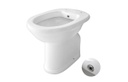 Vaso/bidet per anziani con erogatore e scarico a muro