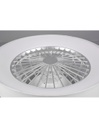 Ventilatore Moderno Luce Led 30w Dimmerabile Farsund Bianco Trio Lighting
