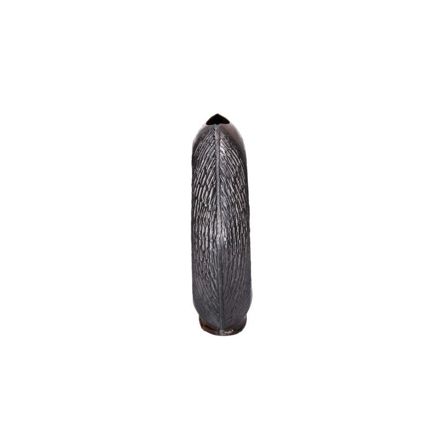Vaso metallo bronzo cm31x9h29