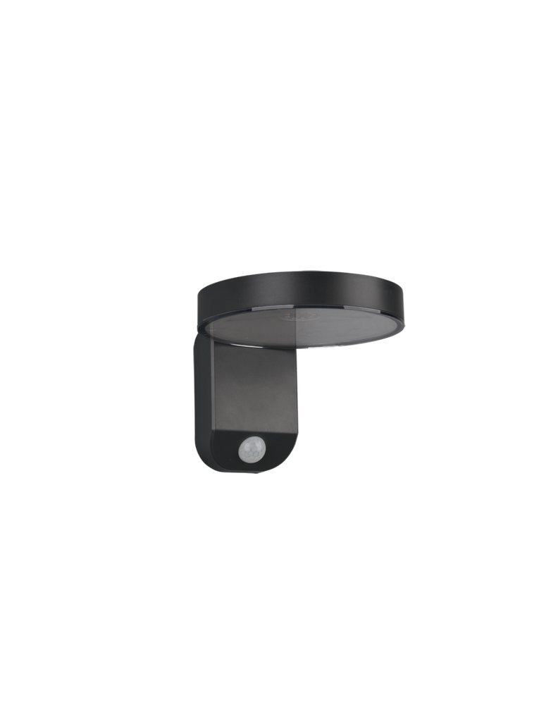 Applique Posadas Led Antracite IP44 con Sensore Movimento Trio Lighting