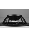 Ventilatore Lampadario Led Dimmerabile Stralsund Nero Trio Lighting