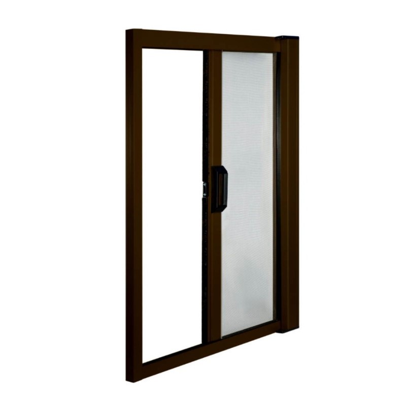 Zanzariera IRS-CE avvolgibile Orizzontale 60-160x250 cm Marrone