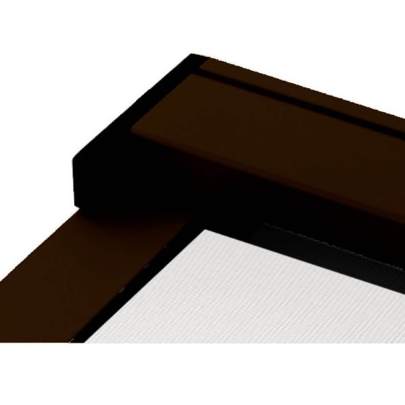 Zanzariera IRS-CE avvolgibile Orizzontale 60-160x250 cm Marrone