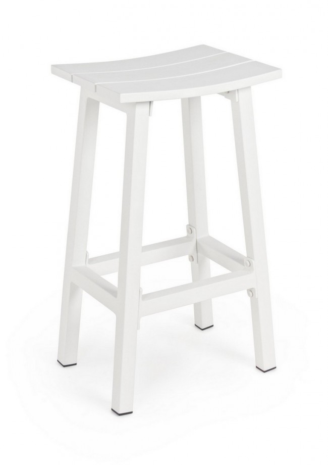 Sgabello Bar skipper Bianco h71cm