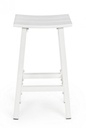 Sgabello Bar skipper Bianco h71cm