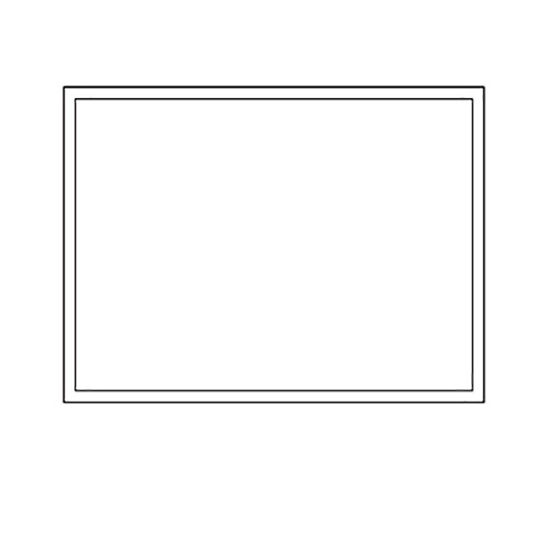 Specchio retroilluminato a LED Linea SIRIO 60x80 cm