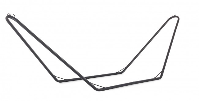 Supporto amaca in acciaio Antracite 300x80x h100 cm
